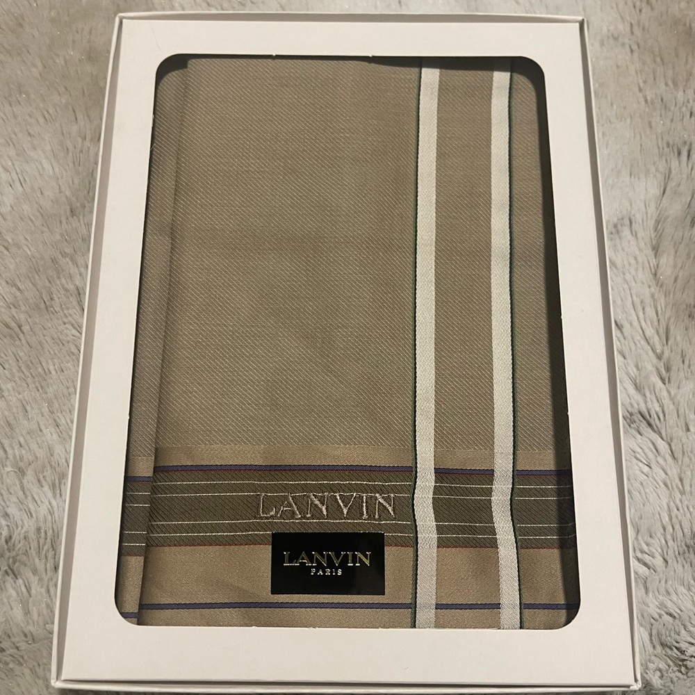 Authentic Rare Lanvin Handkerchief/Scarf